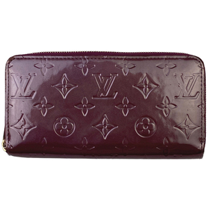 ルイ・ヴィトン Louis Vuitton ジッピーウォレット 長財布 モノグラムヴェルニ ルージュフォーヴィスト M91536 レディース 【中古】