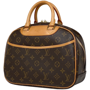 ルイ・ヴィトン Louis Vuitton トゥルーヴィル ボストンバッグ 手提げ ハンドバッグ モノグラム ブラウン M42228 レディース 【中古】