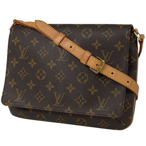 ルイ・ヴィトン Louis Vuitton ミュゼット タンゴ ショート 肩掛け ショルダーバッグ モノグラム ブラウン M51257 レディース 【中古】