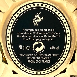 レミーマルタン REMY MARTIN XO エクセレンス ゴールドボトル 700ml ブランデー コニャック 【古酒】の画像3