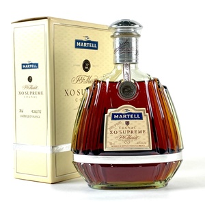  Martell MARTELL XOs pulley m green bottle 700ml brandy cognac [ old sake ]