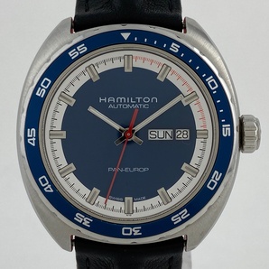 【ジャンク品】 ハミルトン HAMILTON パンユーロ デイデイト 腕時計 自動巻き 【中古】の画像1