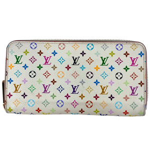 ルイ・ヴィトン Louis Vuitton ジッピーウォレット ラウンドファスナー 長財布 モノグラムマルチカラー ブロン M60241 レディー 中古