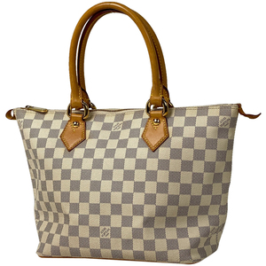 【在庫一掃】 ルイ・ヴィトン Louis Vuitton サレヤ PM ハンドバッグ トートバッグ ダミエアズール ホワイト N51186 レディース 【中古】