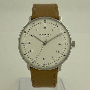 【ジャンク品】ユンハンス JUNGHANS マックスビル オートマティック 腕時計 自動巻き 【中古】の画像2