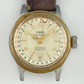 【ジャンク品】オリス ORIS ビッグクラウン ポインターデイト 腕時計 自動巻き 【中古】の画像1