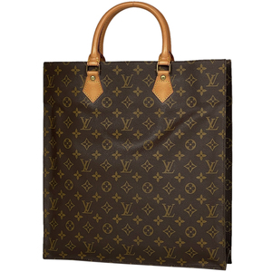 ルイ・ヴィトン Louis Vuitton サックプラ 通勤鞄 通学鞄 ハンドバッグ トートバッグ モノグラム ブラウン M51140 レディース 【中古】