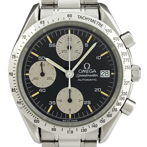  Omega OMEGA Speedmaster Date 3511.50 wristwatch SS self-winding watch black men's [ used ]