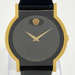 【ジャンク品】モバード Movado ミュージアム 腕時計 クォーツ 【中古】