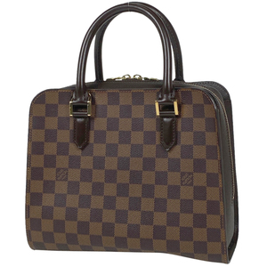 ルイ・ヴィトン Louis Vuitton トリアナ 手提げ ハンドバッグ ダミエ ブラウン N51155 レディース 【中古】