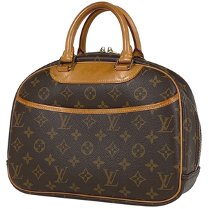 ルイ・ヴィトン Louis Vuitton トゥルーヴィル ボストンバッグ 手提げ ハンドバッグ モノグラム ブラウン M42228 レディース 【中古】