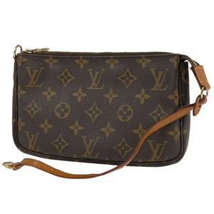 ルイ・ヴィトン Louis Vuitton ポシェット アクセソワール メイク アクセサリーポーチ モノグラム ブラウン M51980 レディース 【中古】