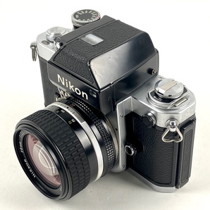 ニコン Nikon F2 フォトミック シルバー + Ai-S NIKKOR 28mm F2.8 フィルム マニュアルフォーカス 一眼レフカメラ 【中古】の画像2