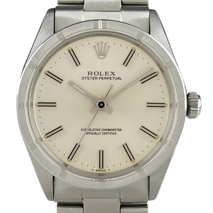 ロレックス ROLEX オイスターパーペチュアル 1007 腕時計 SS 自動巻き シルバー ボーイズ 【中古】