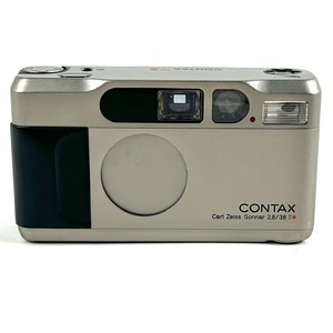 コンタックス CONTAX T2 チタンシルバー ［ジャンク品］ フィルム コンパクトカメラ 【中古】