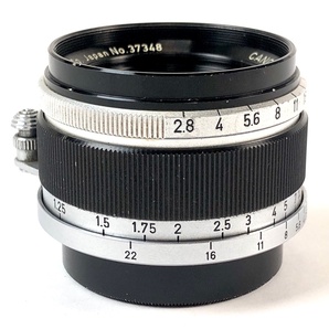 キヤノン Canon 35mm F2.8 Lマウント L39 レンジファインダーカメラ用レンズ 【中古】の画像3