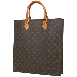 ルイ・ヴィトン Louis Vuitton サックプラ 通勤鞄 通学鞄 ハンドバッグ トートバッグ モノグラム ブラウン M51140 レディース 【中古】