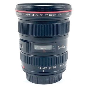 キヤノン Canon EF 17-40mm F4L USM［ジャンク品］ 一眼カメラ用レンズ（オートフォーカス） 【中古】