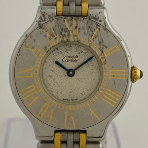 [ junk ] Cartier CARTIER Must 21 Vingt et Un wristwatch quartz [ used ]