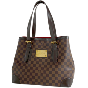 ルイ・ヴィトン Louis Vuitton ハムステッド MM ショルダーバッグ トートバッグ ダミエ ブラウン N51204 レディース 【中古】