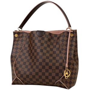 ルイ・ヴィトン Louis Vuitton カイサ ホーボー ショルダーバッグ ダミエ ブラウン ローズバレリーヌ(ピンク) N41556 レディース 【中古】