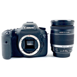 キヤノン Canon EOS 7D ＋ EF-S 18-200mm F3.5-5.6 IS デジタル 一眼レフカメラ 【中古】