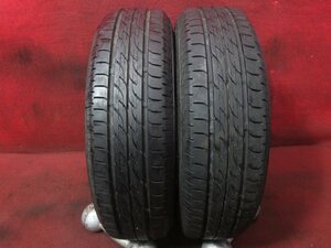 タイヤ 2本 155/65R14 ブリジストン ネクストリー エコピア NEXTRY ECOPIA 溝アリ 送料無料★14773