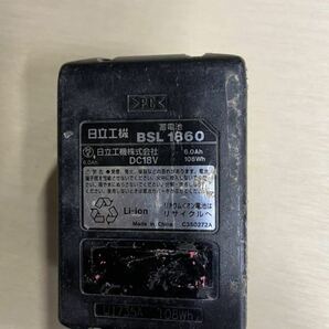 HITACHI ハイコーキ バッテリー BSL1860の画像3