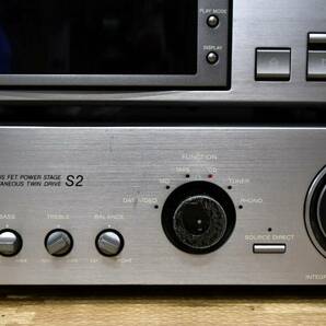 EY4-52 現状品 音出確認済 SONY ソニー システムコンポ CDP-S1 / MDS-S1 / TA-S2 | オーディオ機器 音響機器 保管品の画像3