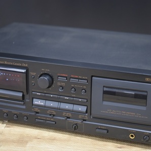 KY4-46 音出しOK TEAC ティアック CDカセット一体型デッキ AD-500 オーディオ機器 音響機器 ジャンク品 中古の画像1