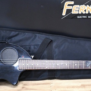 NY4-216【ジャンク品】FERNANDES エレキギター ZO-3 フェルナンデス ギター 弦楽器 ソフトケース付き 中古品 保管品の画像1