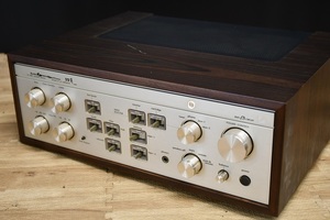 KY4-44 electrification sound out OK present condition goods LUXMAN Luxman L-55A Inte gray tedo amplifier 