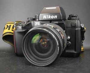 W4-76 【現状品】 Nikon F4 フィルムカメラ 一眼レフカメラ ボディ / AF NIKKOR 28-105mm 1:3.5-4.5D レンズ ニコン カメラ 動作未確認