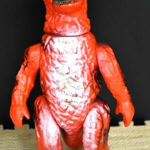 NY4-74【現状品】BULLMARK バラン ソフビ 特撮 大怪獣バラン フィギュア コレクション 当時物 ブルマァク 東宝 中古品 保管品の画像1