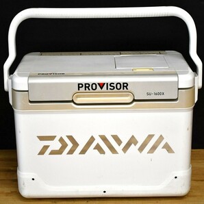 NY4-287【現状品】Daiwa クーラーボックス PROVISOR SU-1600X ダイワ 釣り道具 フィッシング アウトドア 中古品 保管品の画像1