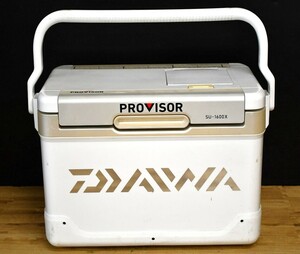 NY4-287[ текущее состояние товар ]Daiwa cooler-box PROVISOR SU-1600X Daiwa рыбалка инструмент рыбалка уличный б/у товар хранение товар 