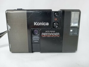 KONICA コニカ RECORDER AUTO FOCUS HEXANON 24mm F4 コンパクトカメラ　M10