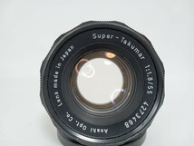 Asahi Pentax ペンタックス Spotmatic SP +Super Takumar f/1.8 55mm 一眼レフカメラ フィルムカメラ　上18_画像8