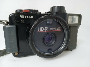 FUJI フジ HD-R 38mm f/2.8 防水防塵 工事 現場カメラ フィルム コンパクト カメラ　O25