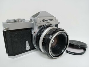 NIKON ニコン NIKOMAT 二コマッ FTN + NIKKOR-H AUTO f/2 50mm　非Ai　F27