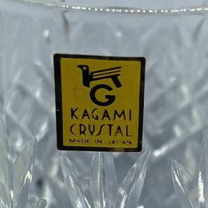 【未使用】未使用 KAGAMI CRYSTAL ペアワイングラスセット KPS4003-776の画像3