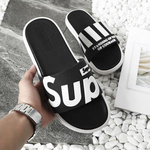 new goods popular [ color . size also selectable ] men's slippers sandals interior outdoor soft Junior . slide Korea manner light weight QLZ377
