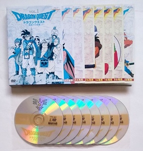 ■ドラゴンクエスト 勇者アベル伝説　全8巻　レンタル版DVD　古谷徹