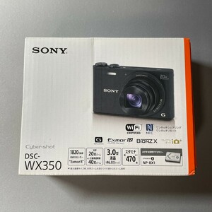 Sony ソニー デジカメ サイバーショット DSC-WX350 黒 ブラック 付属品完備 未使用 新品