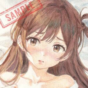 Art hand Auction مرسومة باليد التوضيح صديقة, استئجار Chizuru Mizuhara Kanakari A4 Doujin الصورة الأصلية التناظرية 2404072, كاريكاتير, سلع الانمي, رسم توضيحي مرسومة باليد