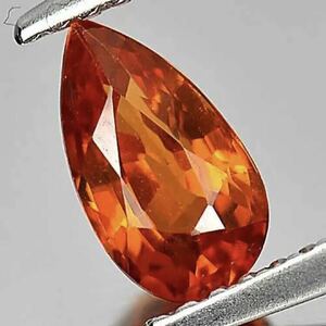 非加熱 天然オレンジガーネット 0.95 Ct カラット