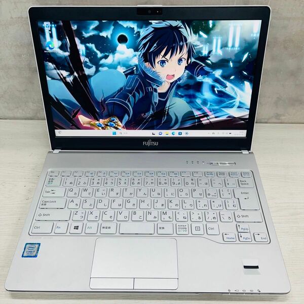 富士通 LifeBook SH75/B1 第7世代Core i7-7500U 8GB SSD256GB 13.3インチ 