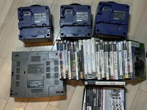 本体全て不動作品　ゲームキューブ　セガサターン　PS2ゲーム　ほとんど空箱です