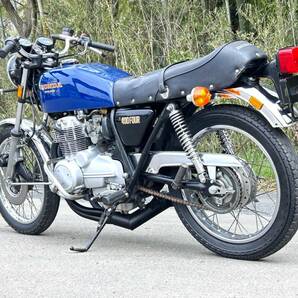 ☆CB400Four☆ホンダ名車☆車体綺麗タイヤ程度上 ブルーカラー エンジンブレーキ電気系作動確認済 HONDA ヨンフォア 旧車 絶版車 の画像4