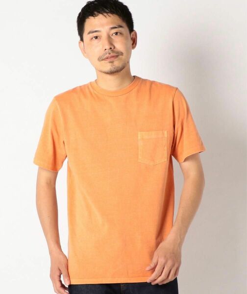 【定価：5,940円】VELVA SHEEN｜大人の無地Tシャツ［オレンジ］